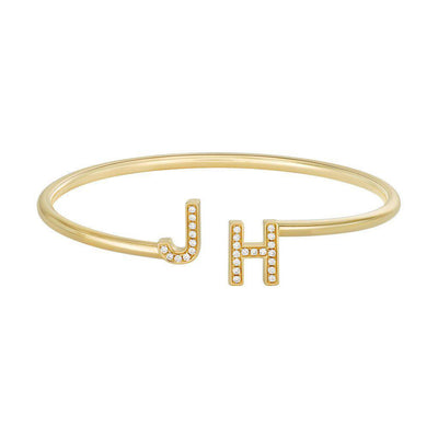 JH 18K Yellow Gold Bangle Bracelet - Jackson Hole Jewelry Company