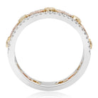 Three Toned with a Vintage Style with Diamond Ring. - Jackson Hole Jewelry Company