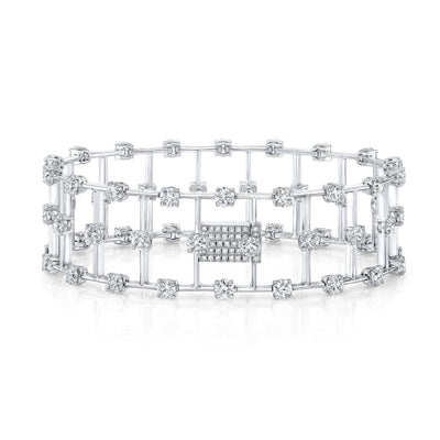 Rahaminov Diamond Bar Bracelet - Jackson Hole Jewelry Company