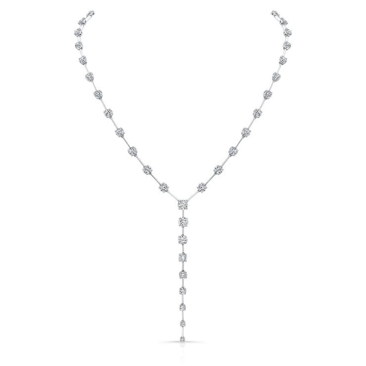 Rahaminov Diamond Bar Y Necklace - Jackson Hole Jewelry Company