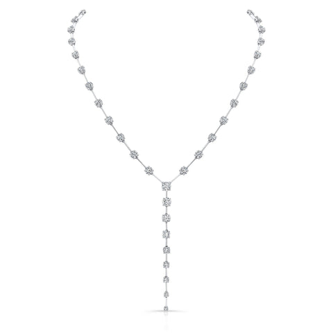 Rahaminov Diamond Bar Y Necklace - Jackson Hole Jewelry Company