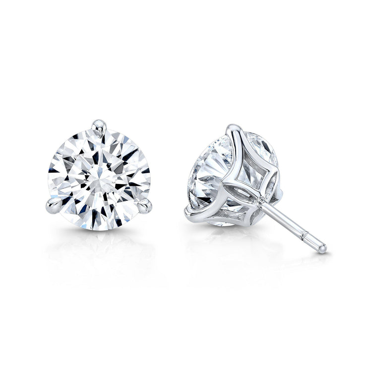 Rahaminov Round Cut Diamond Studs - Jackson Hole Jewelry Company