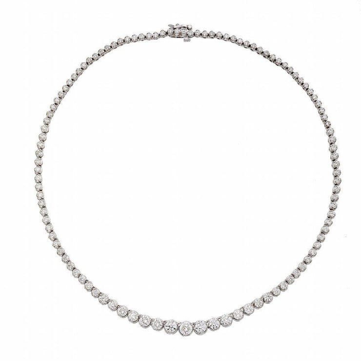 Round Diamond Riviera Necklace - Jackson Hole Jewelry Company