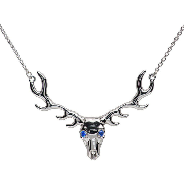 Silver Elk Antler Necklace - Jackson Hole Jewelry Company