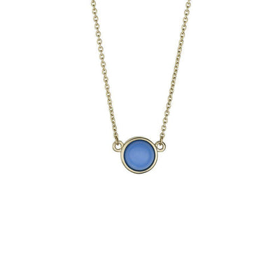 Sleeping Beauty Turquoise Circle Necklace - Jackson Hole Jewelry Company