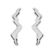 Teton Outline Ear Climber - Jackson Hole Jewelry Company