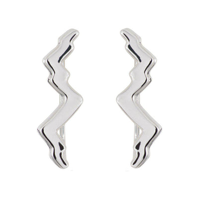 Teton Outline Ear Climber - Jackson Hole Jewelry Company