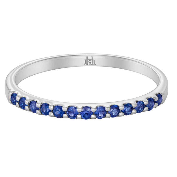 Teton Stacking Ring Snake River Sapphire Band Only - Jackson Hole Jewelry Company