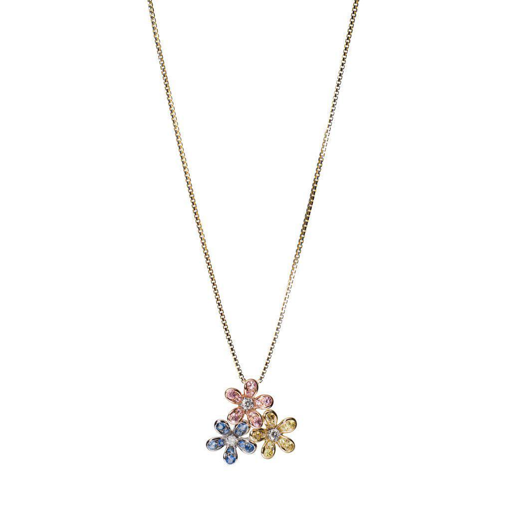 Teton Wildflower Cluster Flower Pendant – Jackson Hole Jewelry Company