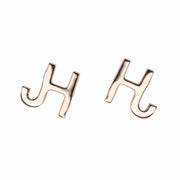 Tiny Teton Collection Jackson Hole Post Earrings "Tiny JH" - Jackson Hole Jewelry Company