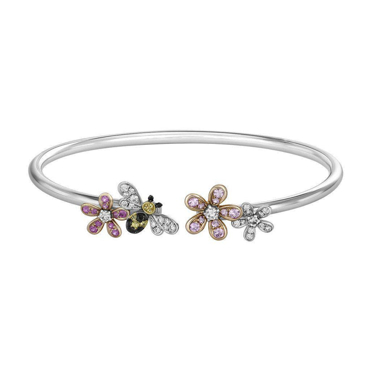 Wildflower Bangle Bracelet - Jackson Hole Jewelry Company