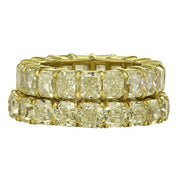 Yellow Diamond Eternity Ring - Jackson Hole Jewelry Company