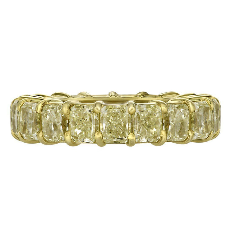 Yellow Diamond Eternity Ring - Jackson Hole Jewelry Company